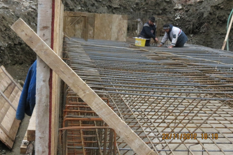Constructie captare micro hidrocentrala